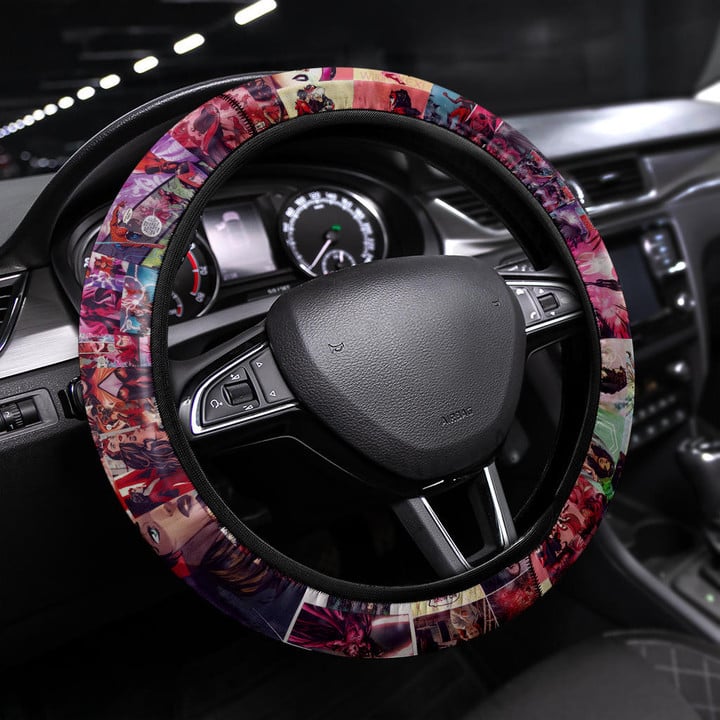 Scarlet Witch Multiverse of Madness Steering Wheel Cover Movie Car Accessories Custom For Fans AT22072702