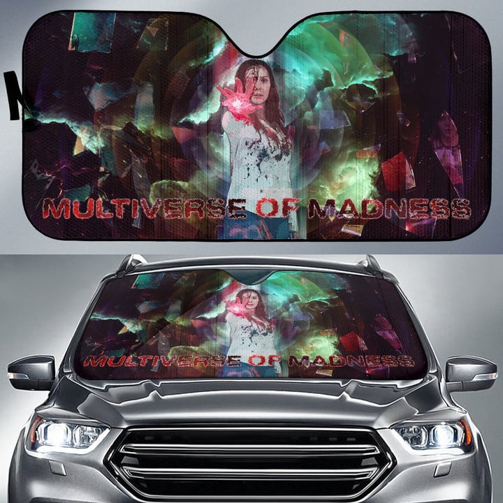 Scarlet Witch Multiverse of Madness Car Sun Shade Movie Car Accessories Custom For Fans AT22070801
