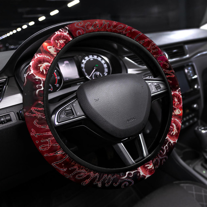 Scarlet Witch Multiverse of Madness Steering Wheel Cover Movie Car Accessories Custom For Fans AT22070802