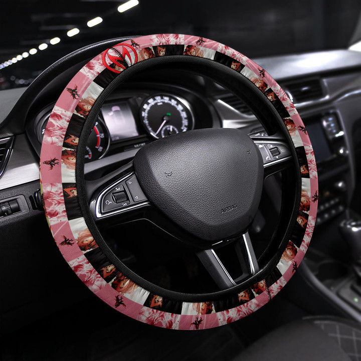 Wanda Maximoff Scarlet Witch Steering Wheel Cover Movie Car Accessories Custom For Fans AT22070503