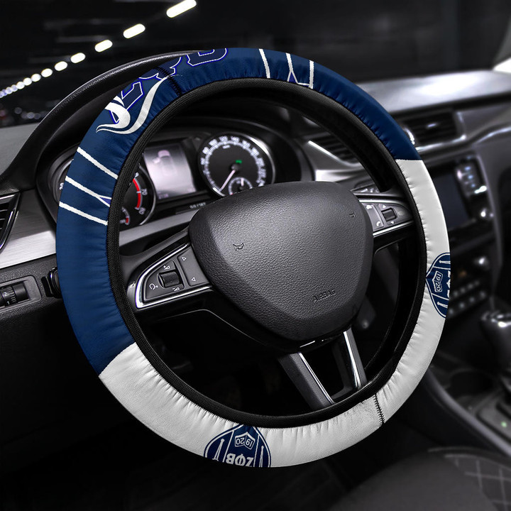 Zeta Phi Beta Steering Wheel Cover Sorority Car Accessories Custom For Fans AA22080904