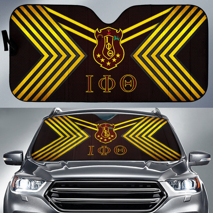 Iota Phi Theta Car Sun Shade Fraternity Car Accessories Custom For Fans AA22091402