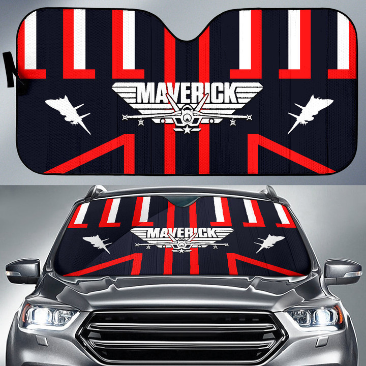 Top Gun Car Sun Shade Movie Car Accessories Custom For Fans AA22090102