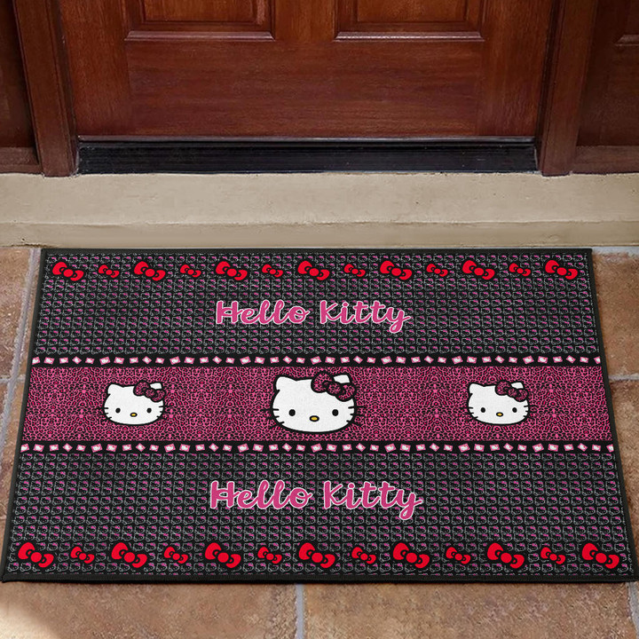 Hello Kitty Door Mat Cartoon Home Decor Custom For Fans AA22090601