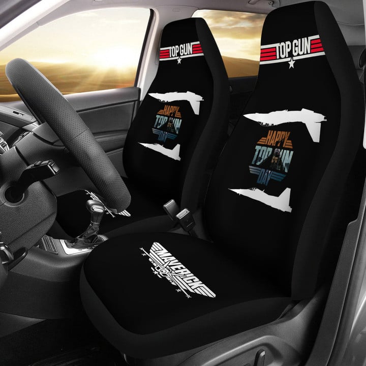 Top Gun Car Seat Covers Movie Car Accessories Custom For Fans AA22090101