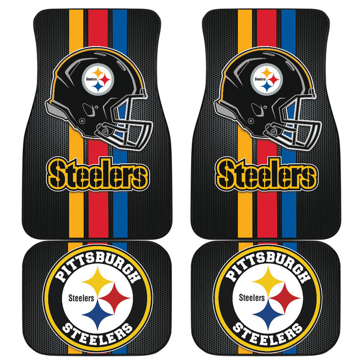 Pittsburgh Steelers Car Floor Mats American Football Helmet Car Accessories DRC220818-07