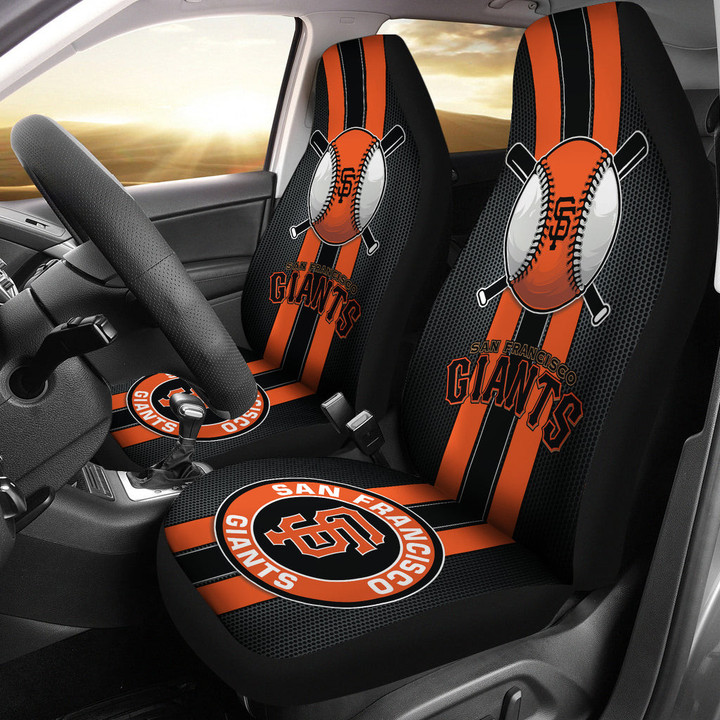 San Francisco Giants Car Seat Covers MBL Baseball Car Accessories Ph220914-25