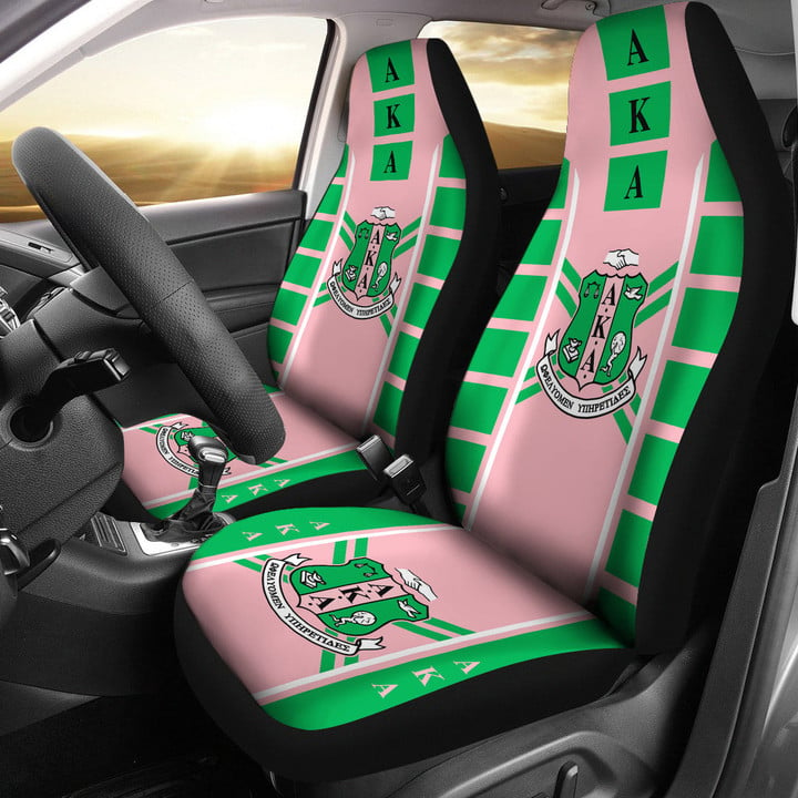 Alpha Kappa Alpha Sorority Car Seat Covers Car Accessories Ph220909-05