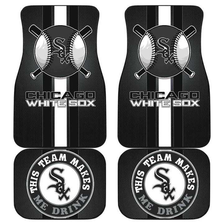 Chicago White Sox Car Floor Mats MBL Baseball Car Accessories Ph220914-05a