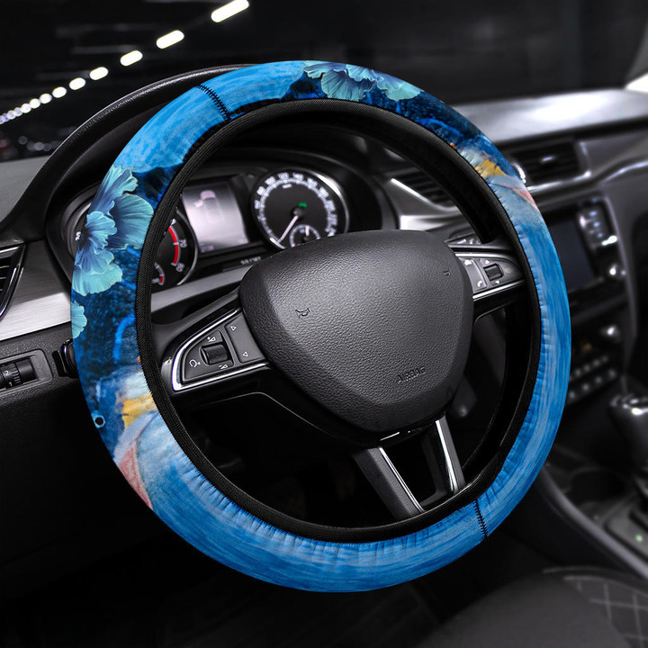 Hawaii Blue Marlin Steering Wheel Cover Fishing Car Accessories Custom For Fans AA22100304