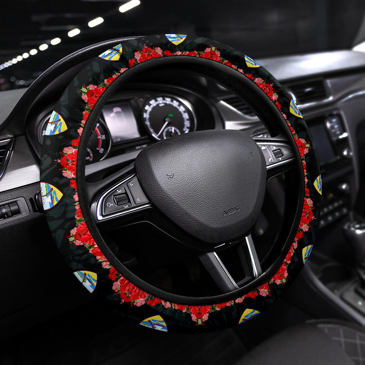 Guam Island Steering Wheel Cover Territory Car Accessories Custom For Fans AA22101001
