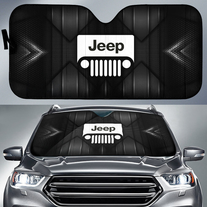 Jeep Minimalist Car Sun Shade Automotive Car Accessories Custom For Fans AA22110901