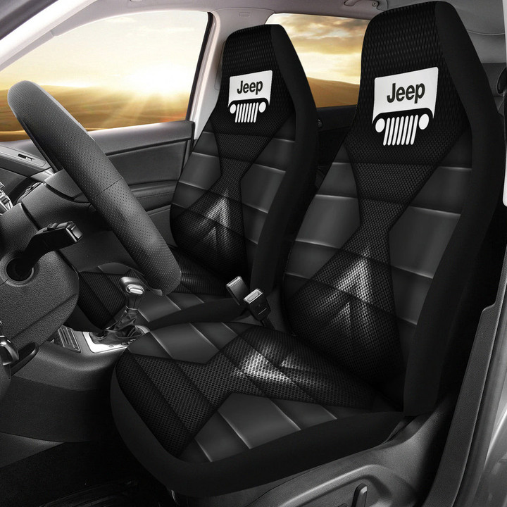 Jeep Minimalist Car Seat Covers Automotive Car Accessories Custom For Fans AA22110901