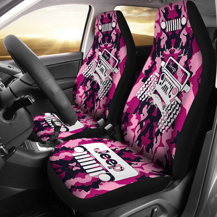 Jeep Minimalist Car Seat Covers Automotive Car Accessories Custom For Fans AA22110904