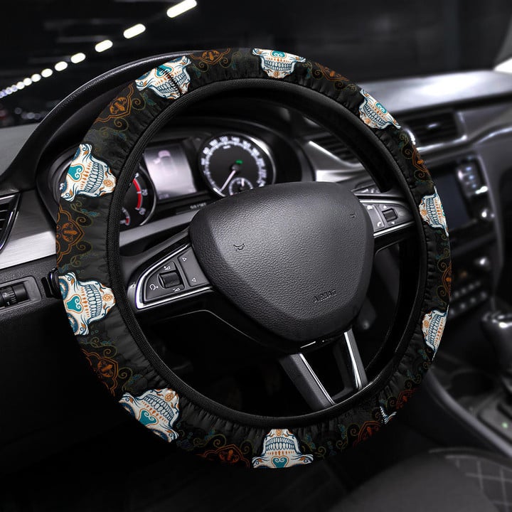 Miami Dolphins American Football Club Steering Wheel Cover NFL Car Accessories Custom For Fans AA22111503
