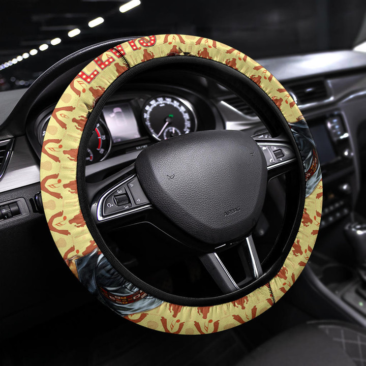 Elvis Presley Steering Wheel Cover NFL Car Accessories Custom For Fans AA22112404