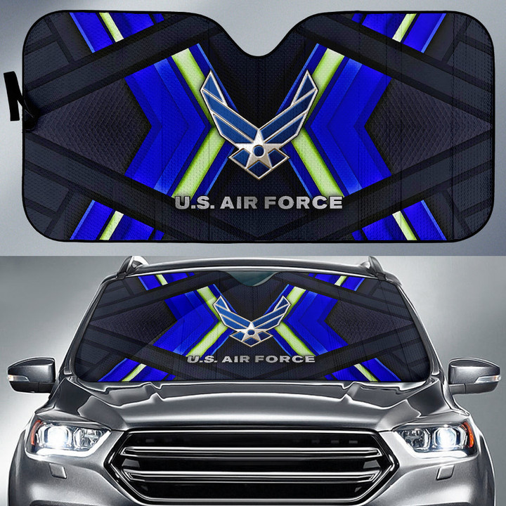 United States Air Force Car Sun Shade US Armed Forces Car Accessories Custom For Fans AA22112202