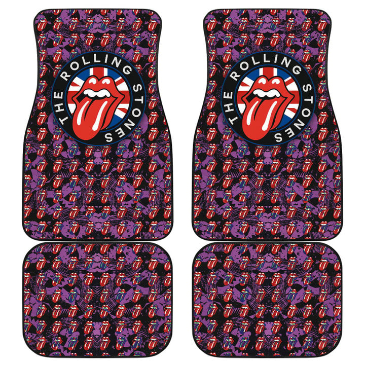 The Rolling Stones Rock And Roll Band Car Floor Mats Music Band Car Accessories Custom For Fans AA22120301