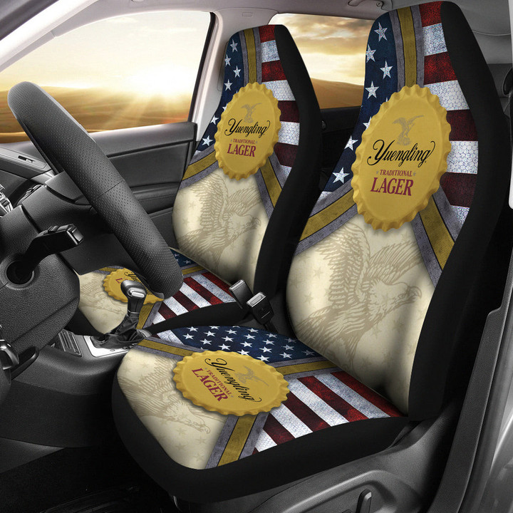 Yuengling Traditional Larger Drinking Car Seat Covers Hobby Car Accessories Custom For Fans AA22112904