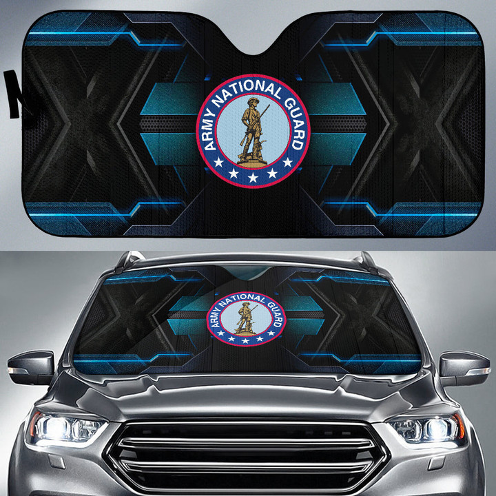 National Guard Of The United States Car Sun Shade US Armed Forces Car Accessories Custom For Fans AA22112803