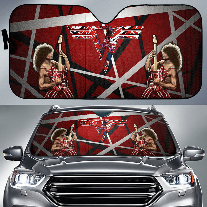 Van Halen Hard Rock Band Car Sun Shade Music Band Car Accessories Custom For Fans AA22120104