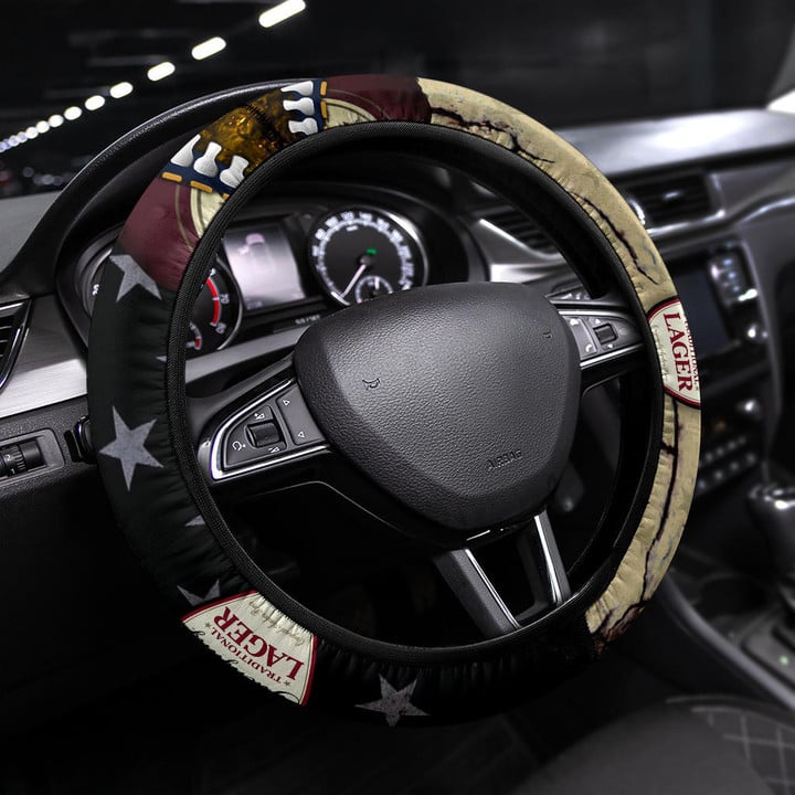 Yuengling Traditional Larger Drinking Steering Wheel Cover Hobby Car Accessories Custom For Fans AA22112902