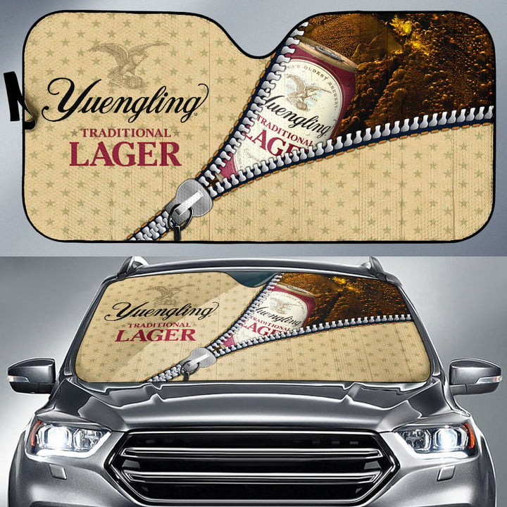 Yuengling Traditional Larger Drinking Car Sun Shade Hobby Car Accessories Custom For Fans AA22112901