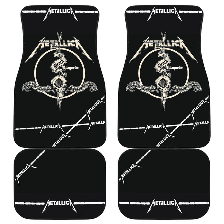 Metallica Band Car Floor Mats Heavy Metal Band Car Accessories Custom For Fans AA22113002