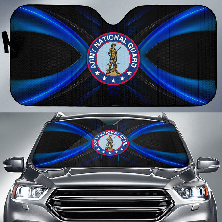 National Guard Of The United States Car Sun Shade US Armed Forces Car Accessories Custom For Fans AA22112801