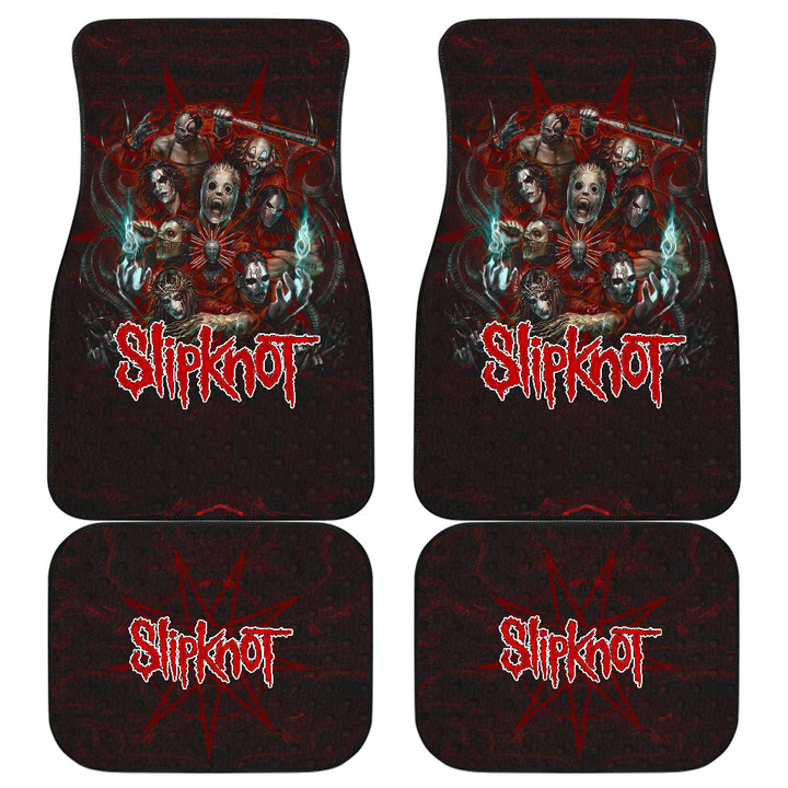 Slipknot Heavy Metal Band Car Floor Mats Music Band Car Accessories Custom For Fans AA22120702