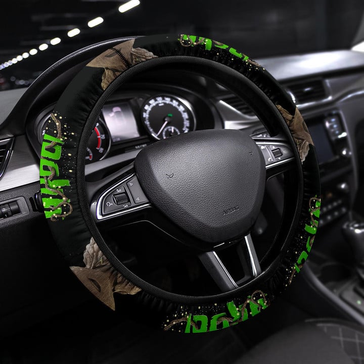 I Am Groot Steering Wheel Cover Movie Car Accessories Custom For Fans AA22120501
