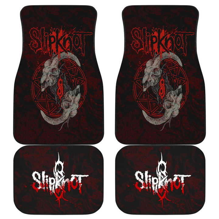 Slipknot Heavy Metal Band Car Floor Mats Music Band Car Accessories Custom For Fans AA22120701