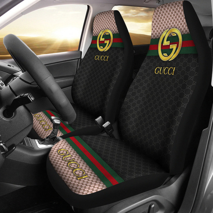 Gucci Symbol Car Seat Covers Fashion Car Accessories Custom For Fans AA22122203