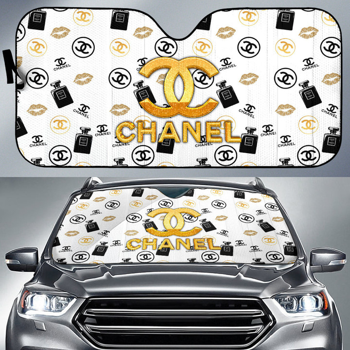 Chanel Symbol Car Sun Shade Fashion Car Accessories Custom For Fans AA22122303