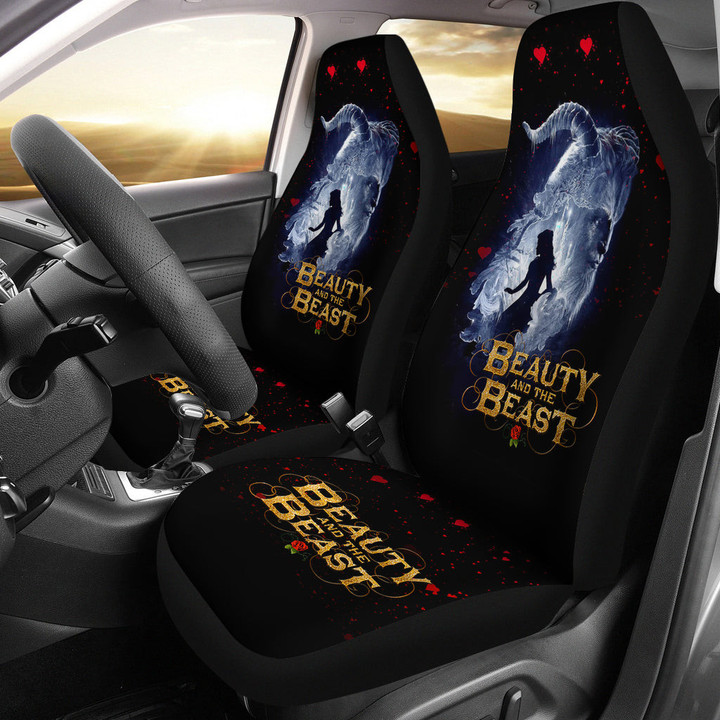 Bella Beauty And The Beast Car Seat Covers Cartoon Car Accessories Custom For Fans AA22121904