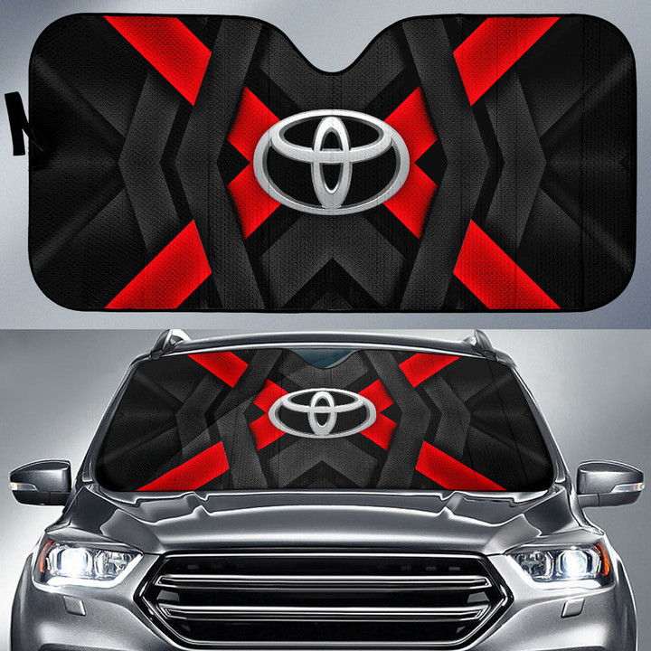 Toyota Symbol Car Sun Shade Automotive Car Accessories Custom For Fans AA22122101
