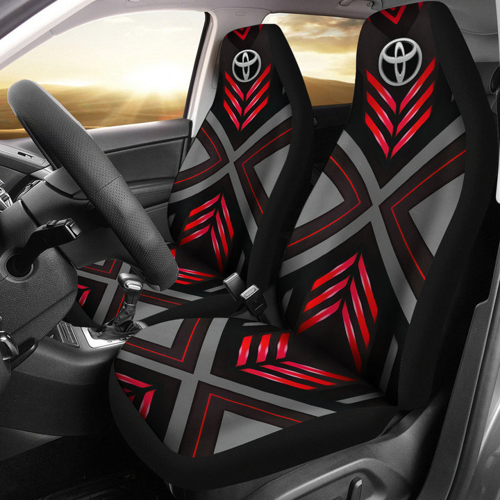 Toyota Symbol Car Seat Covers Automotive Car Accessories Custom For Fans AA22122104