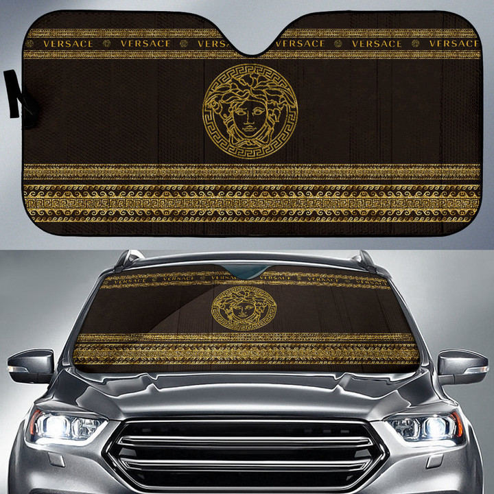 Versace Symbol Car Sun Shade Fashion Car Accessories Custom For Fans AA22122801