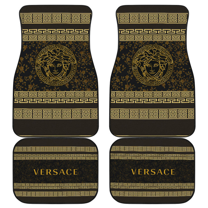 Versace Symbol Car Floor Mats Fashion Car Accessories Custom For Fans AA22122802