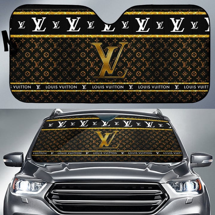 Louis Vuitton LV Symbol Car Sun Shade Fashion Car Accessories Custom For Fans AA22122702