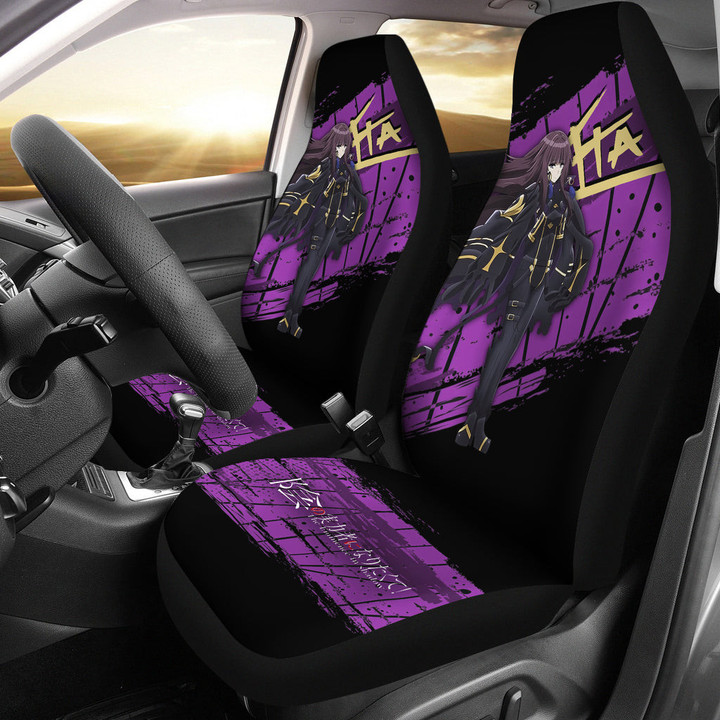 Eta Eminence In Shadow Car Seat Covers Anime Car Accessories Custom For Fans AA23010601
