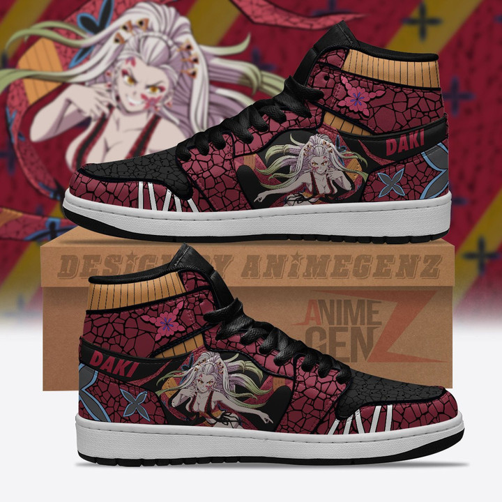 Demon Slayers Daki JD Sneakers Custom Anime Shoes