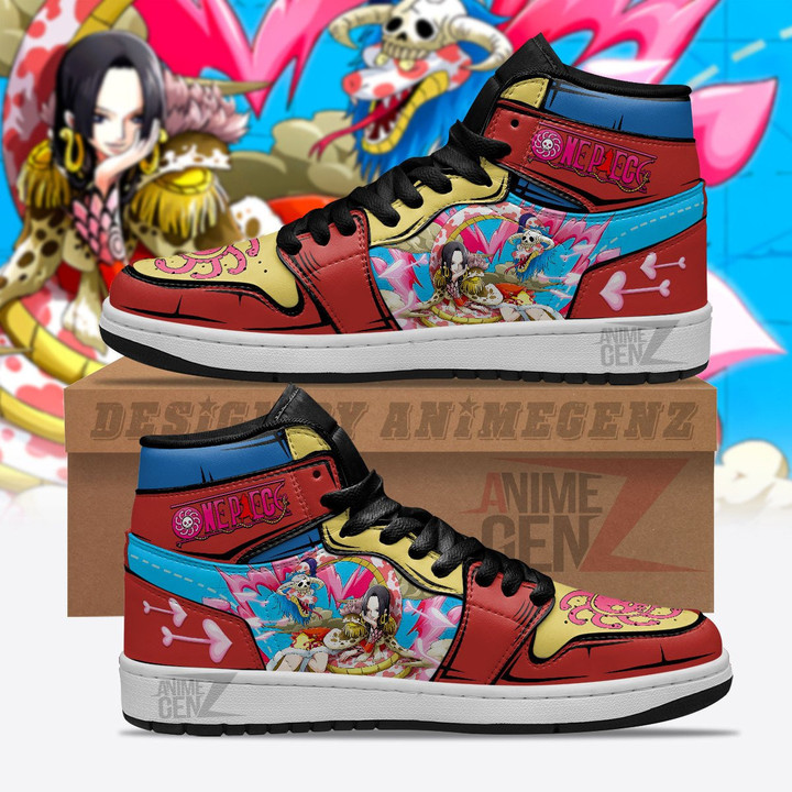 One Piece Boa Hancock JD Sneakers Custom Anime Shoes