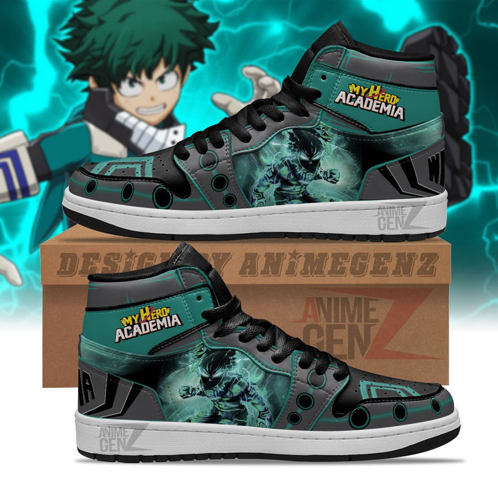 Musketeers Izuku JD Sneakers Custom Anime My Hero Academia Shoes