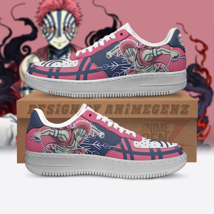 Demon Slayer Akaza Air Sneakers Custom Anime Shoes