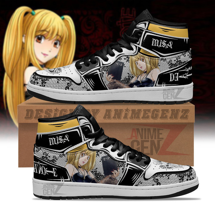 JD Sneakers Death Note Misa Amane Custom Anime Shoes