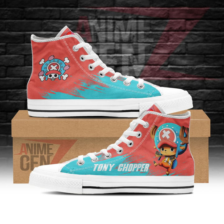 One Piece Tony Tony Chopper High Top Shoes Custom Anime Sneakers