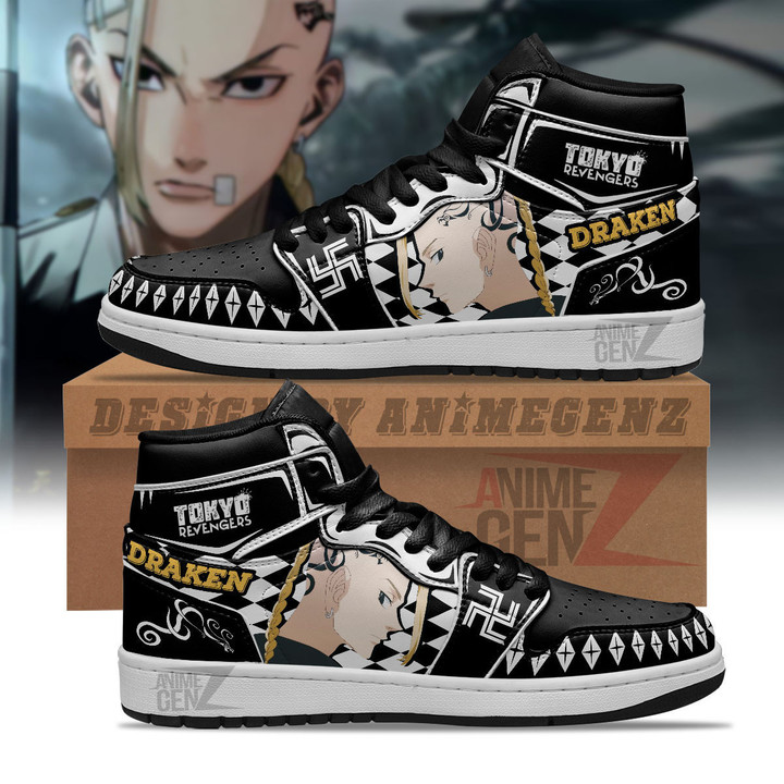 Tokyo Revengers Draken JD Sneakers Custom Anime Shoes