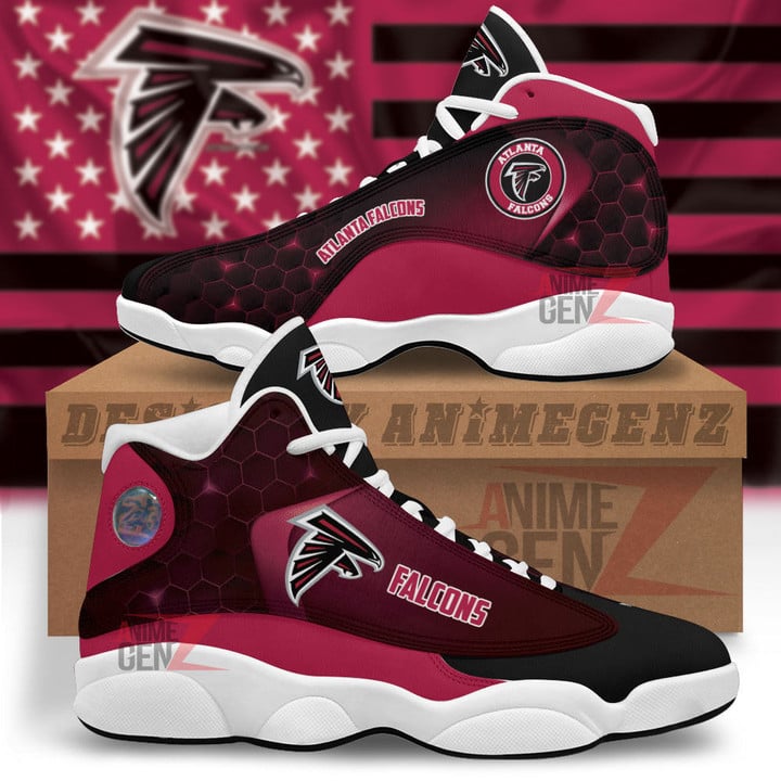 Atlanta Falcons Air Jordan 13 Sneakers NFL Custom Sport Shoes