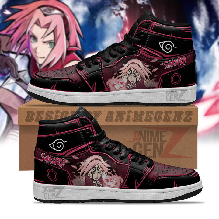 Naruto Sakura JD Sneakers Custom Anime Shoes